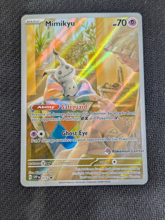 #075 Mimikyu (Pokemon Center) SV: Scarlet & Violet Promo Cards