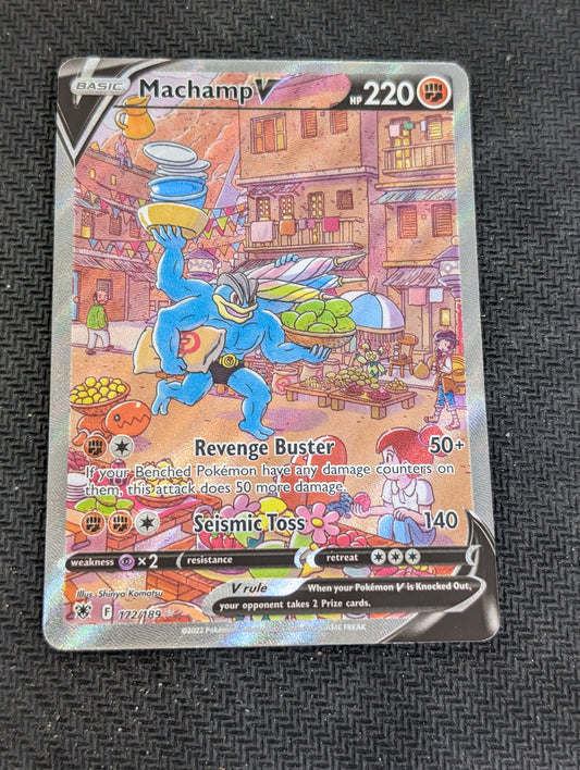 #172/189 Machamp V (Alternate Full Art) SWSH10: Astral Radiance