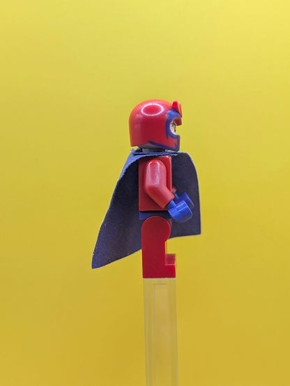 Magneto sh0031 Red Outfit Cloth Cape Marvel Minifigure Lego
