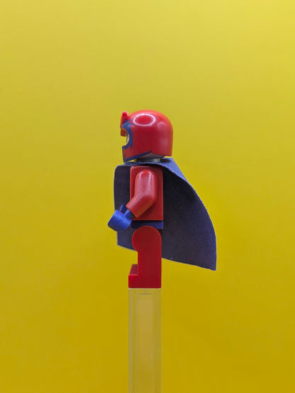 Magneto sh0031 Red Outfit Cloth Cape Marvel Minifigure Lego