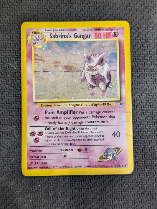 #014/132 Sabrina's Gengar Gym Heroes