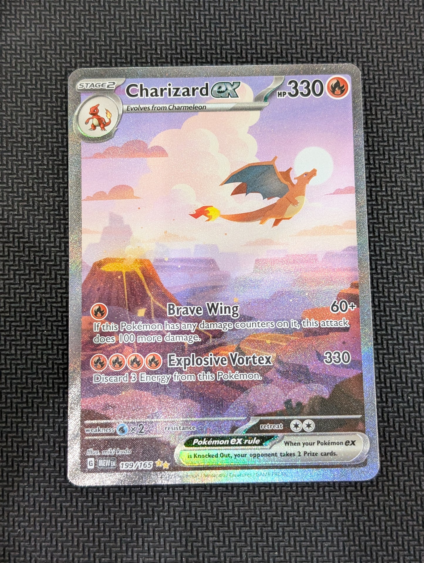 #199/165 Charizard ex 151 2