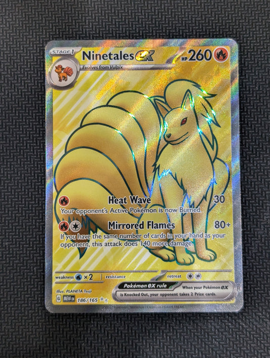 #186/165 Ninetales ex SV: Scarlet & Violet 151