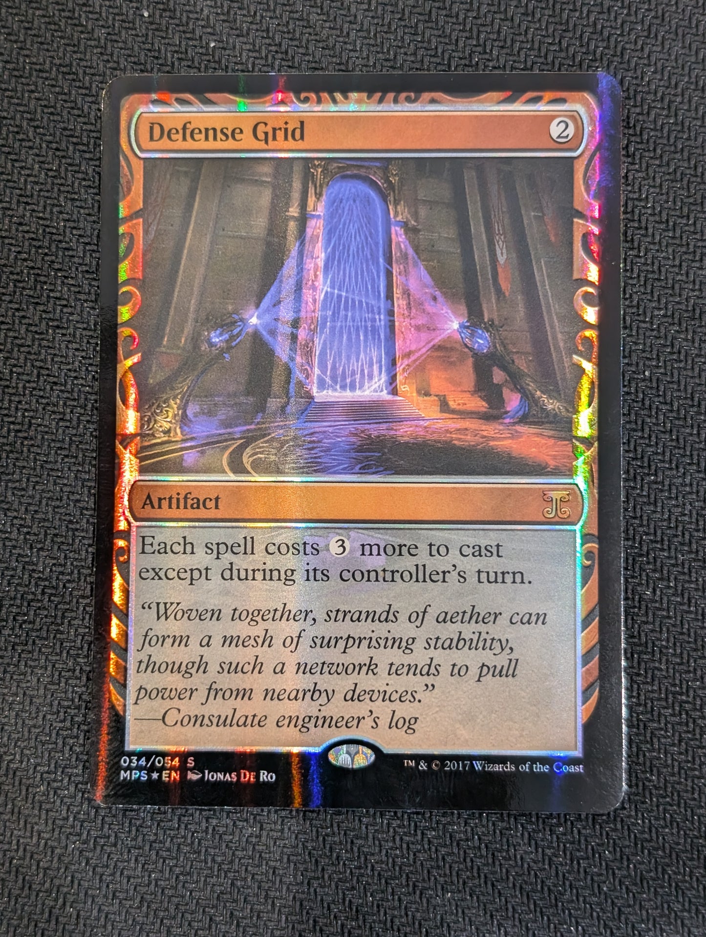 #034/054 Defense Grid Kaladesh Inventions