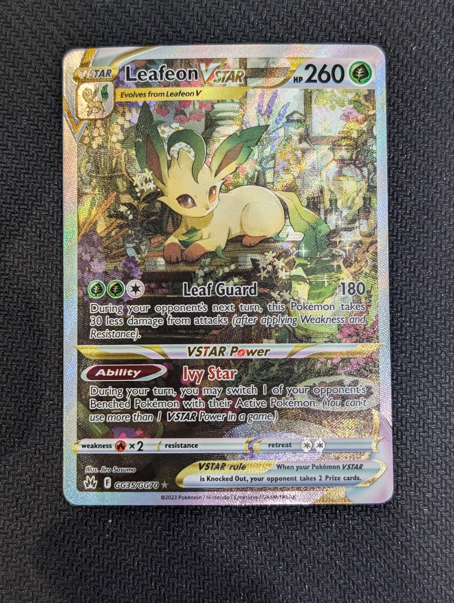 #GG35/GG70 Leafeon VSTAR Crown Zenith: Galarian Gallery