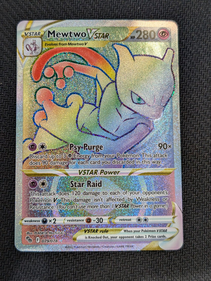 #079/078 Mewtwo Vstar Pokemon Go
