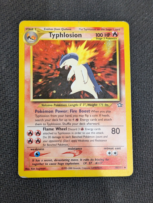 #18/111 Typhlosion Neo Genesis (DMG)