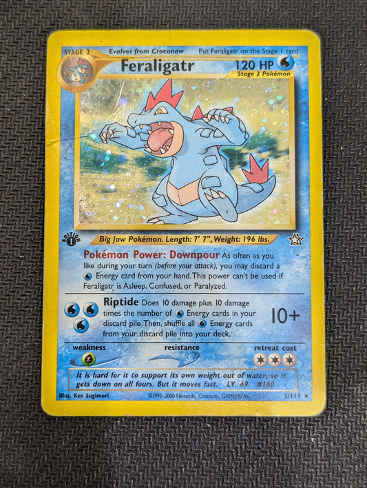 #5/111 Feraligatr (1st ED) (DMG)