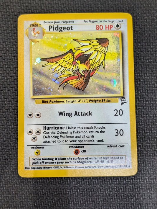 #14/130 Pidgeot Base Set 2