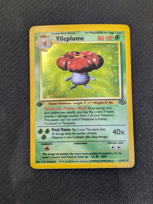 #15/64 Vileplume (15) Jungle (1st ED)