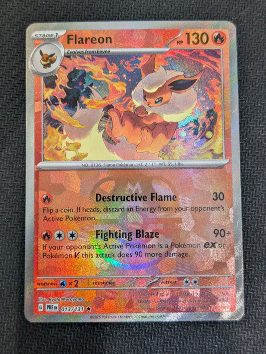 #013/131 Flareon Masterball Prismatic Evolution