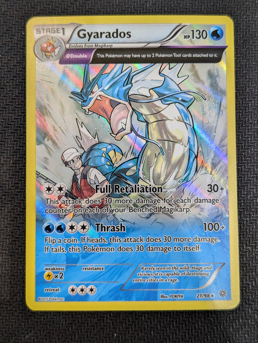 #21/98* Gyarados (21) XY - Ancient Origins revere holo