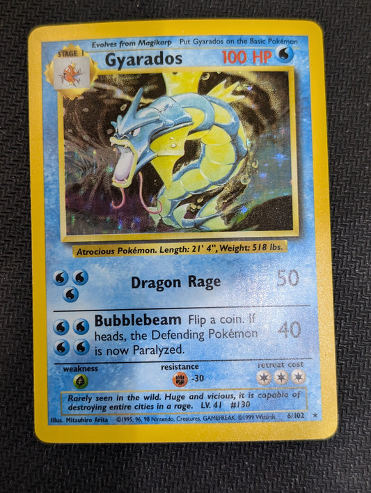 6/102* Gyarados base set