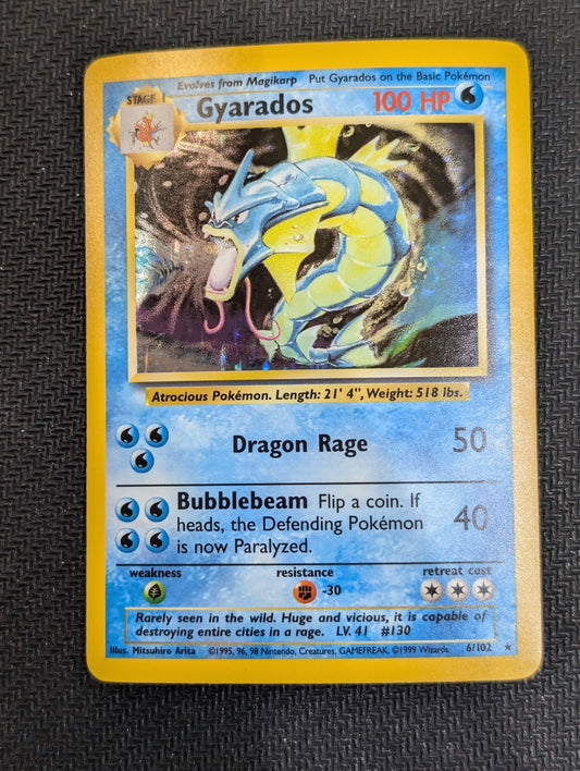 6/102** Gyarados base set