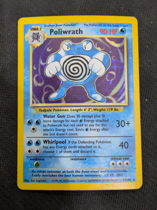 #013/102 Poliwrath Base Set (LP)