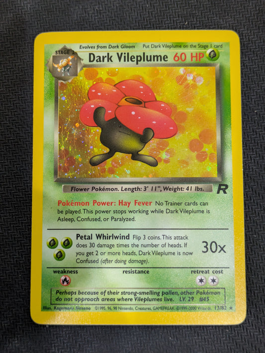 Dark Vileplume #13/82  Team Rocket