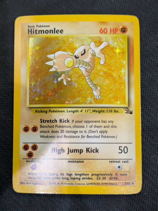 #07/62 Hitmonlee (7) Fossil