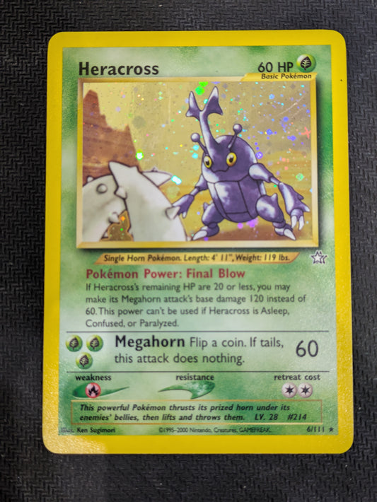 #6/111 Heracross Neo Genesis