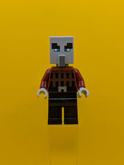 Illager (Pillager) min195 Narrow Eyes Minecraft Lego Minifigure