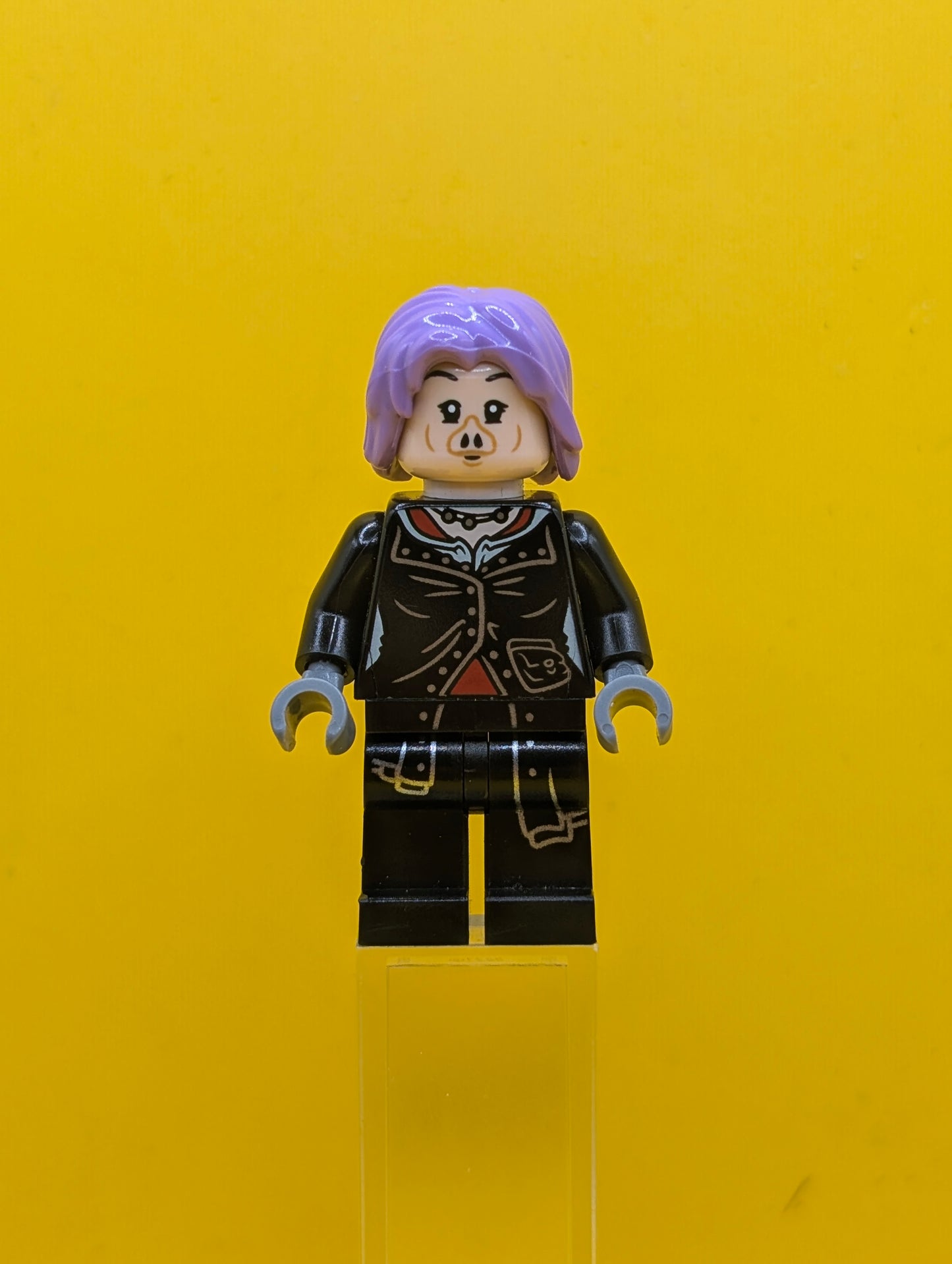 Nymphadora Tonks hp336 Medium Lavender Hair, Printed Legs Harry Potter Lego Minifigure