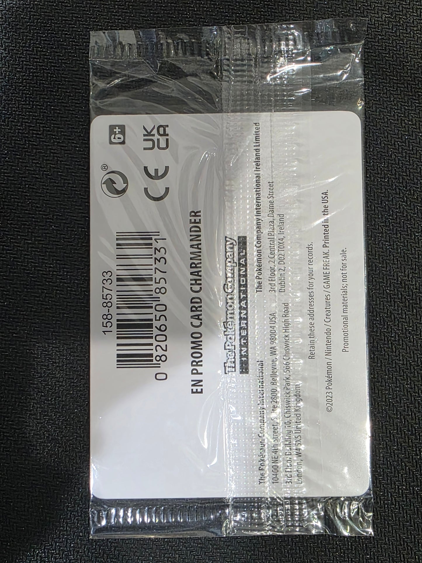 #004/165* Charmander 151 GameStop Stamped (Sealed)