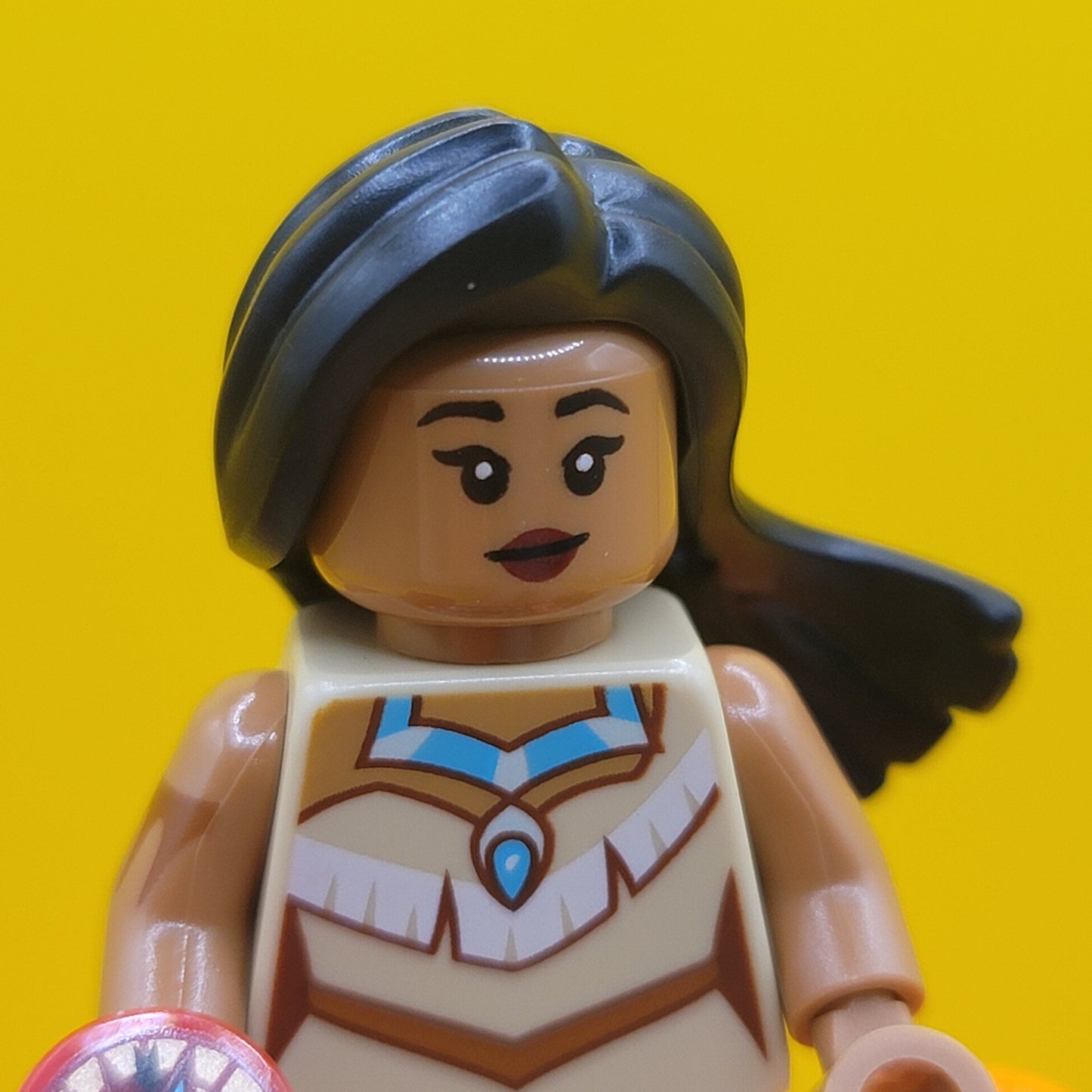 Pocahontas CMF Minifigure Lego Disney 100 (Complete Set, with stand and accessories) coldis100-12