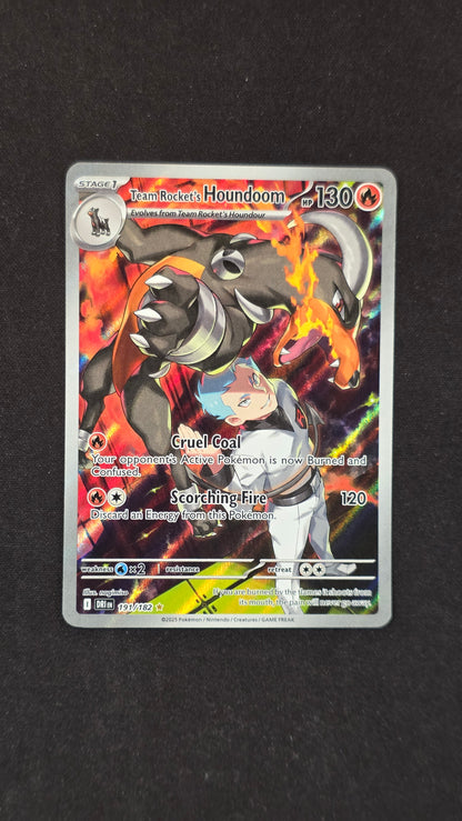 Team Rocket's Houndoom #191/182 -Destined Rivals
