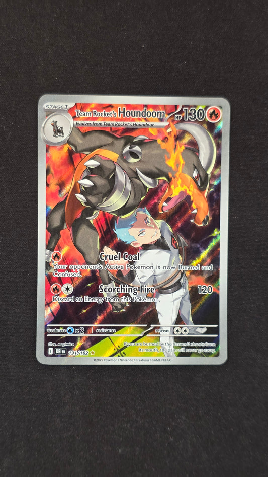 Team Rocket's Houndoom #191/182 -Destined Rivals