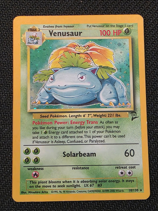 Venusaur #18/130* Base Set 2