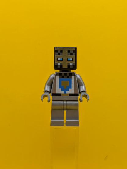 Knight min080 Black Head Minecraft Lego Minifigure
