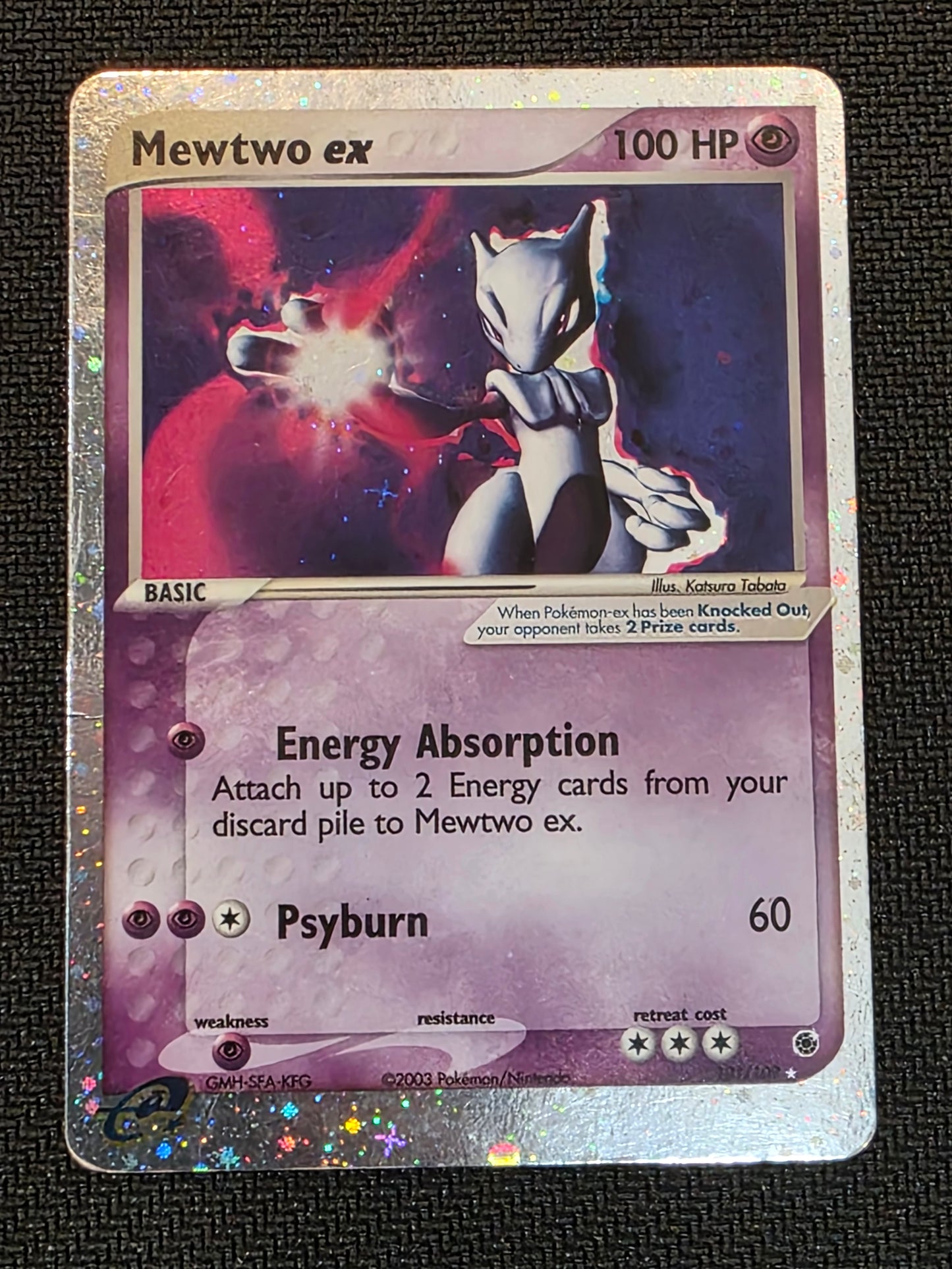 #101/109 Mewtwo ex Ruby and Sapphire