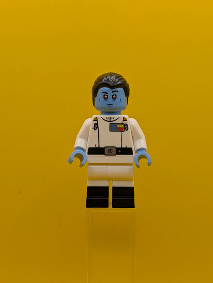 Grand Admiral Thrawn sw1356 Medium Blue Skin Star Wars Lego Minifigure
