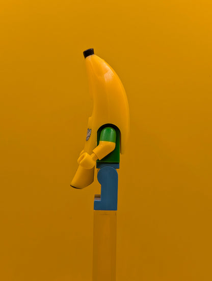Banana Guy col16-15 Series 16 (Complete Set with Stand and Accessories) Lego Minifigure