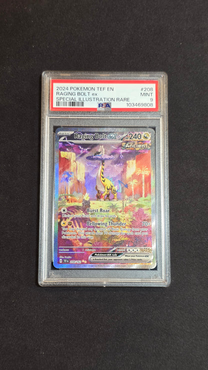 #208/162 Raging Bolt -Temporal Forces PSA 9