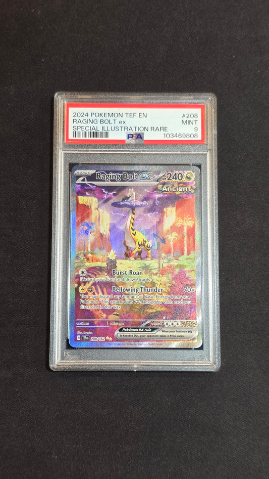 #208/162 Raging Bolt -Temporal Forces PSA 9