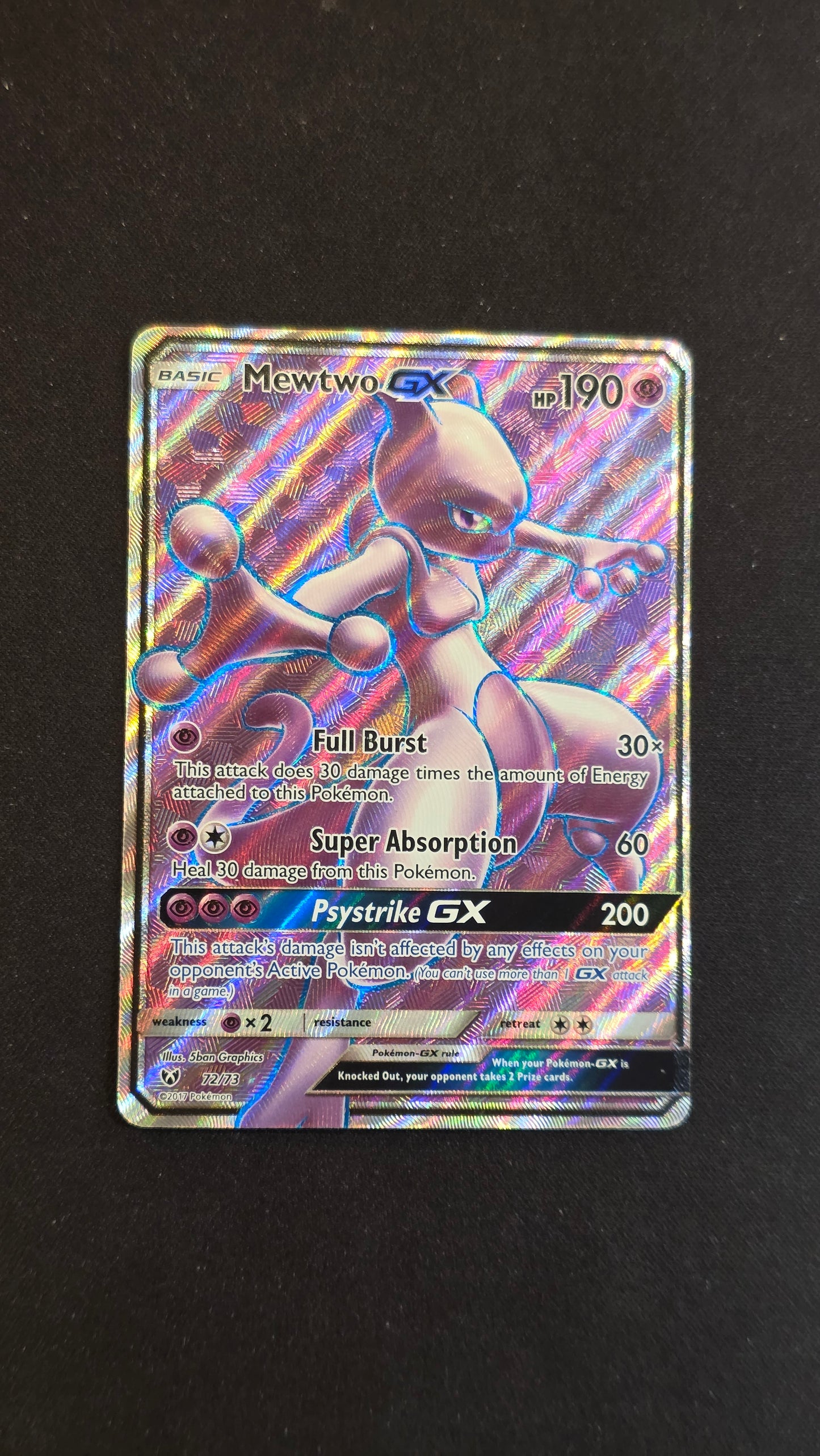 Mewtwo GX #72/73 -Shining Legends