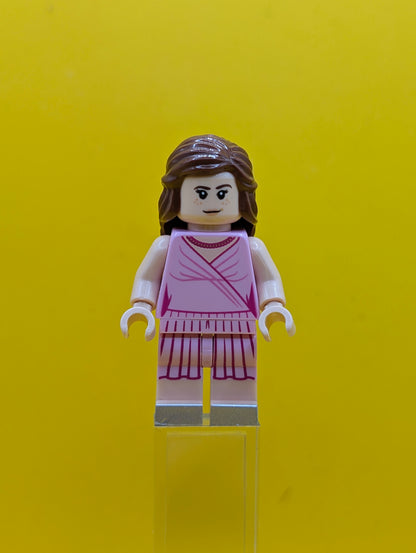 Hermione Granger hp225 Bright Pink Dress, Legs Harry Potter Lego Minifigure