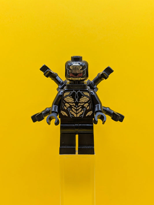 Outrider sh0871 Extended Arms, Torso with Short Dark Bluish Gray Tips at Neck Marvel Lego Minifigure