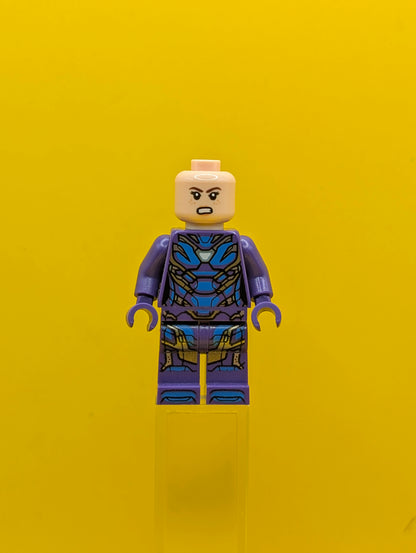 Rescue (Pepper Potts) sh0610 Dark Purple Armor Marvel Lego Minifigure