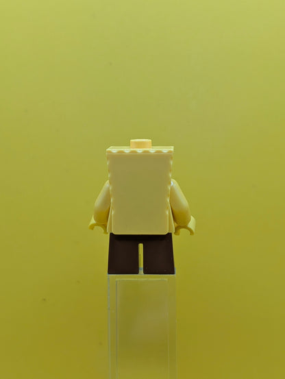 SpongeBob bob007 Shocked Look Spongebob Squarepants Lego Minifigure