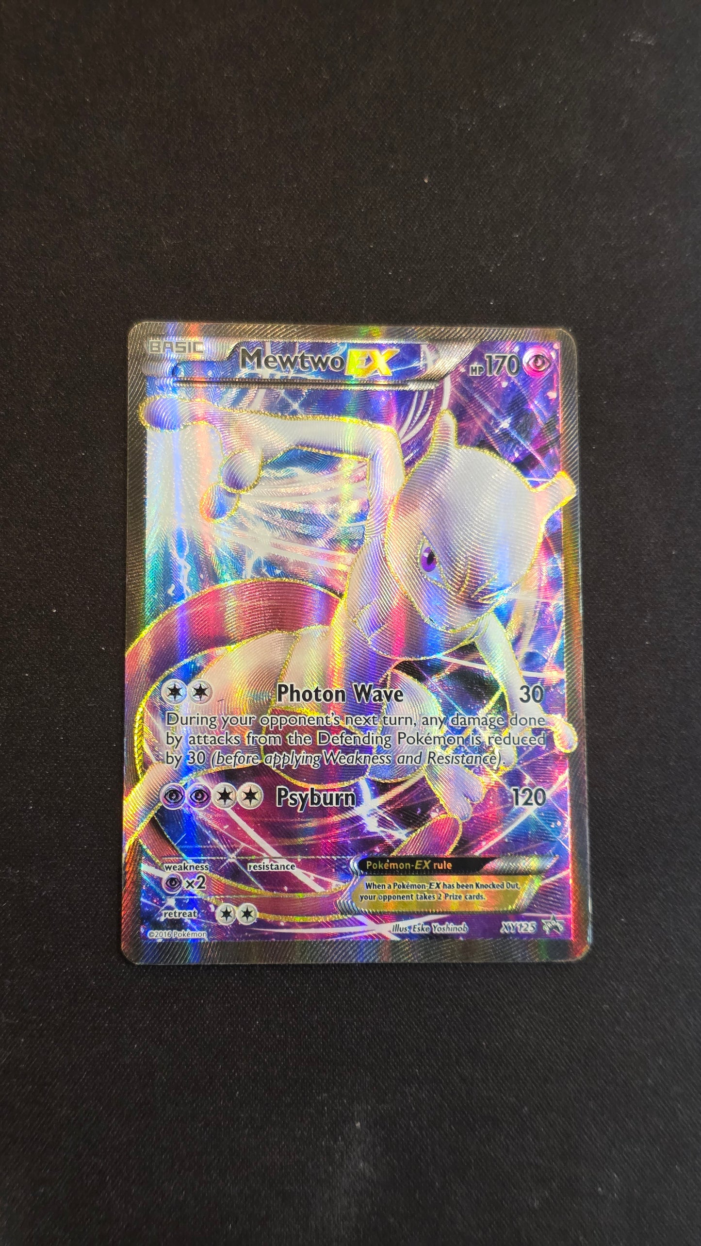 Mewtwo EX #XY125 -XY Promo