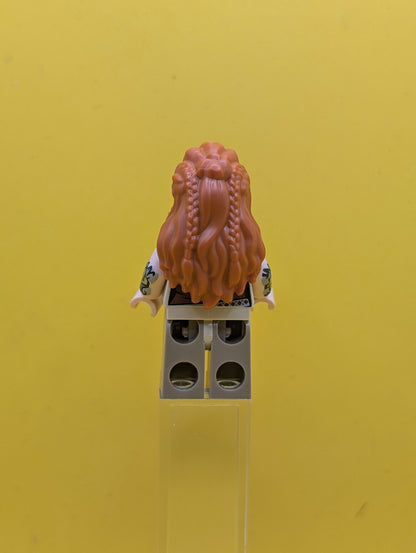 Aloy hfw001 Lopsided Closed Mouth / Surprised Open Mouth Horizan Lego Minifigure