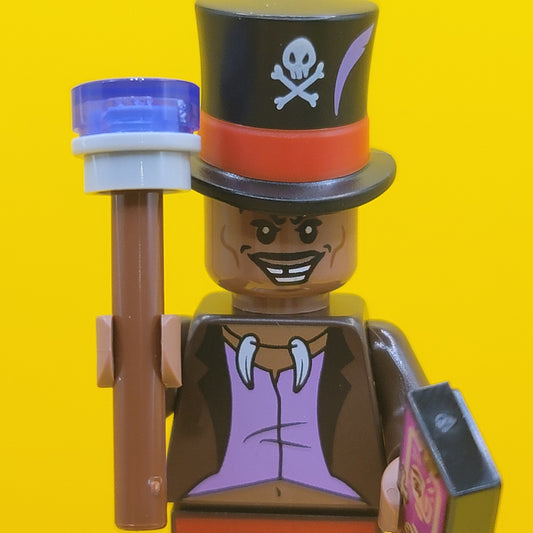 Dr. Facilier coldis100-6 CMF Disney 100 Minifigure Lego (Complete Set, with stand and accessories)