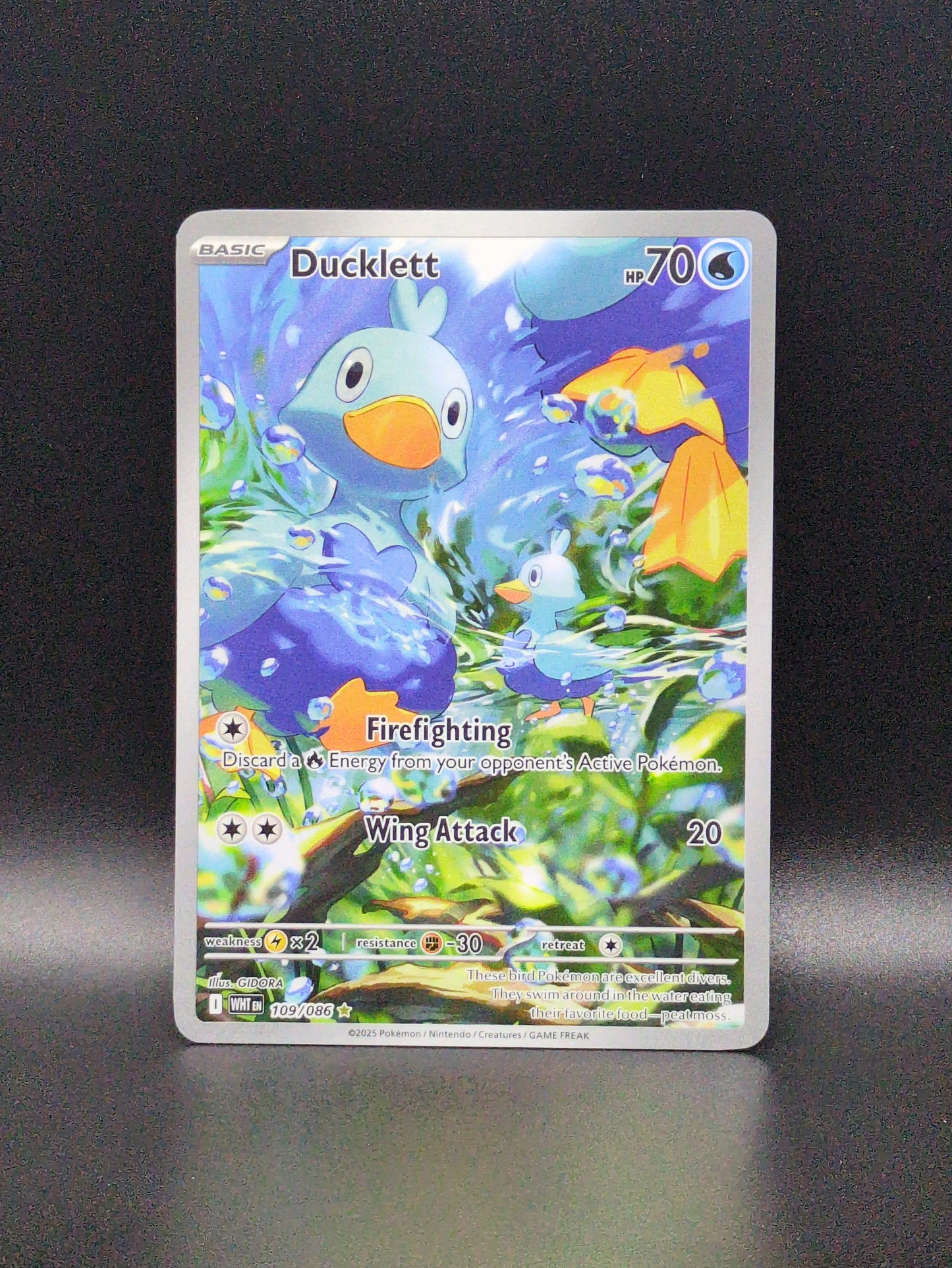 Ducklett (Illustration Rare) #109/086 - White Flare