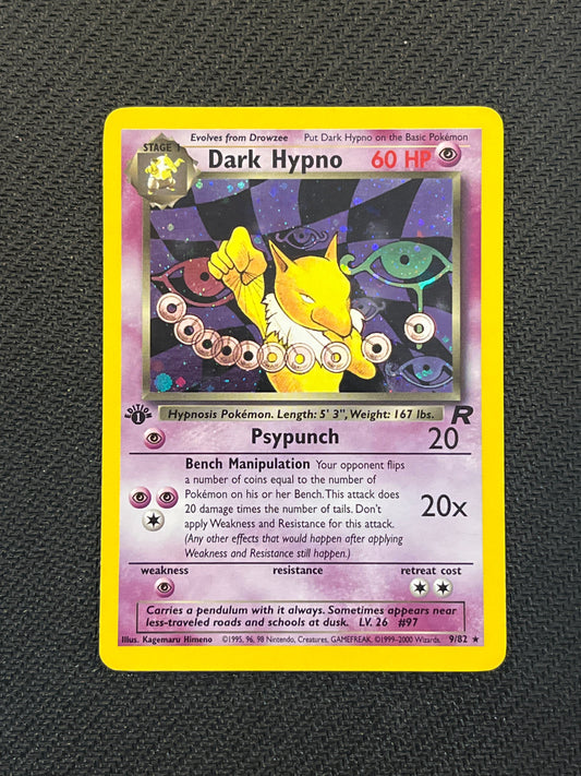 Dark Hypno (1st Ed) #9/82 Team Rocket