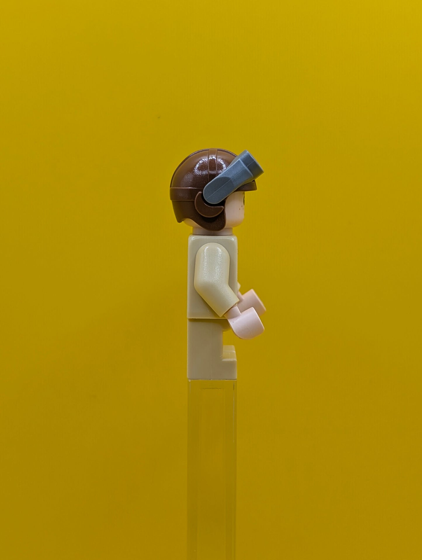 Anakin Skywalker sw1001 Short Legs, Reddish Brown Aviator Cap Star Wars Lego Minifigure