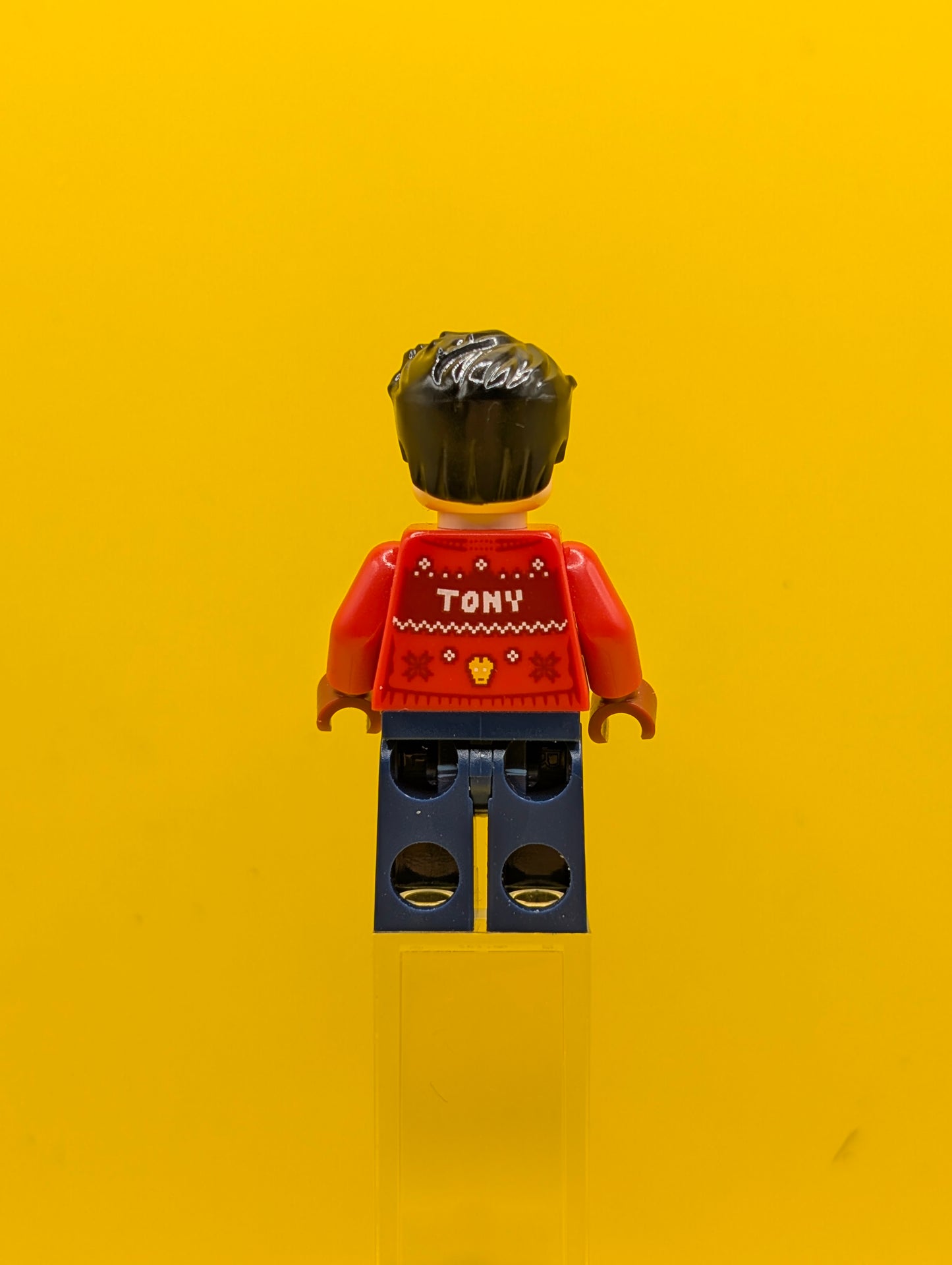 Tony Stark sh0760 Christmas Sweater Marvel Lego Minifigure