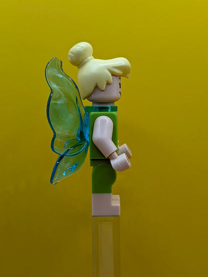 Tinker Bell dis086 Trans Light Blue Butterfly Wings Minifigure Lego