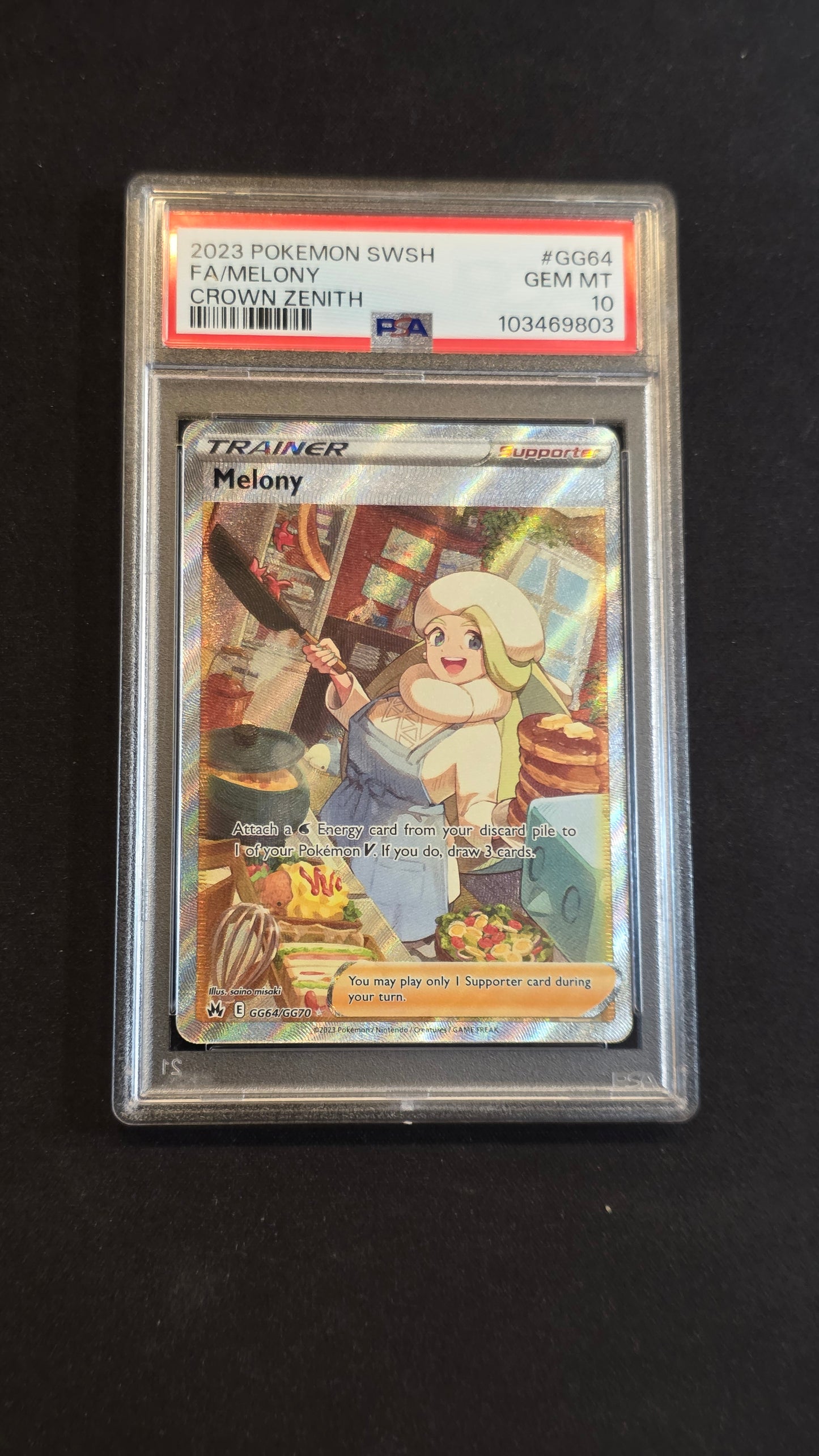 #GG64/GG70 Melony -Crown Zenith PSA 10