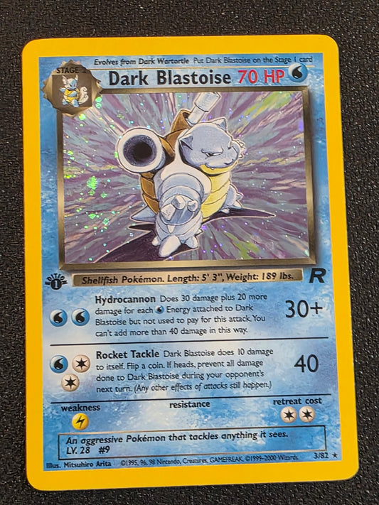 #03/82 Dark Blastoise (1st Ed) Team Rocket